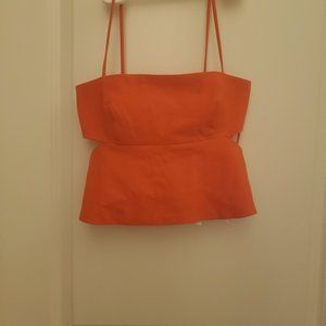 Zara Cut Out Crop Top